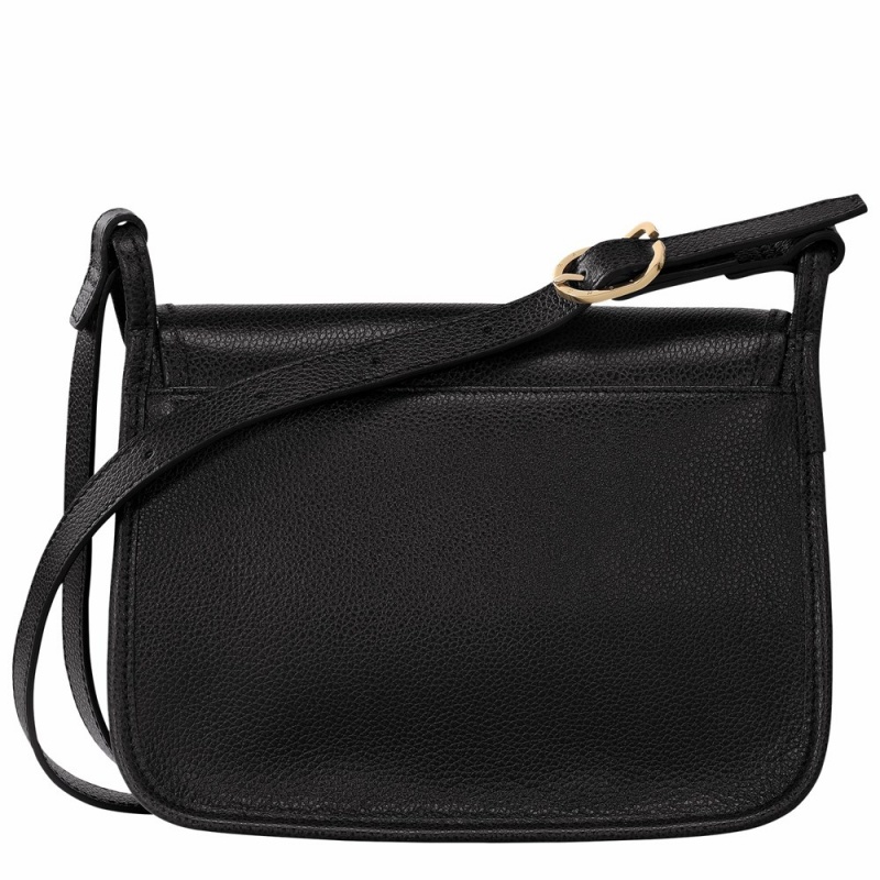 Black Longchamp Le Foulonne Wallets Women's Crossbody Bags